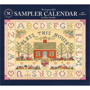 2027年LegacyレガシーカレンダーSampler calendarサンプラー消費税込3100円