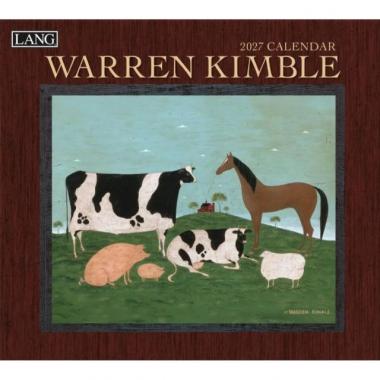 2027年LANGラングカレンダー Warren Kimbleウォーレンキンブル、消費税込3100円