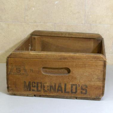 アンティーク木箱McDONALD'S